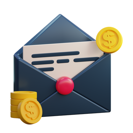 Financial Mail  3D Icon