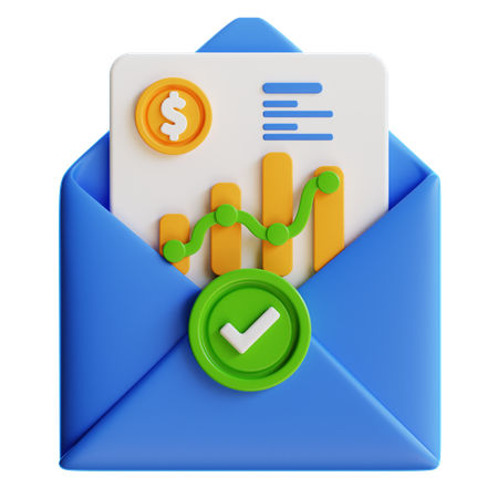 Financial Mail  3D Icon