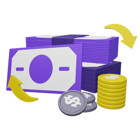 Financial Management  3D Icon