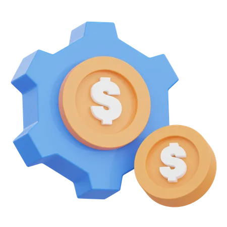財務管理  3D Icon
