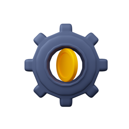 Financial management  3D Icon