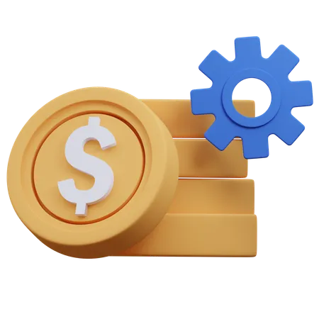 Financial Management  3D Icon