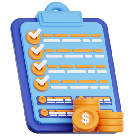 Financial Management  3D Icon