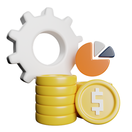 Financial Management  3D Icon