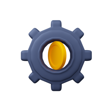 Financial management  3D Icon