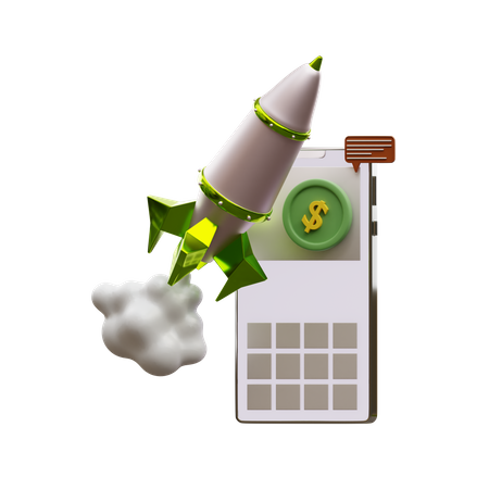 Financial Monitoring  3D Icon