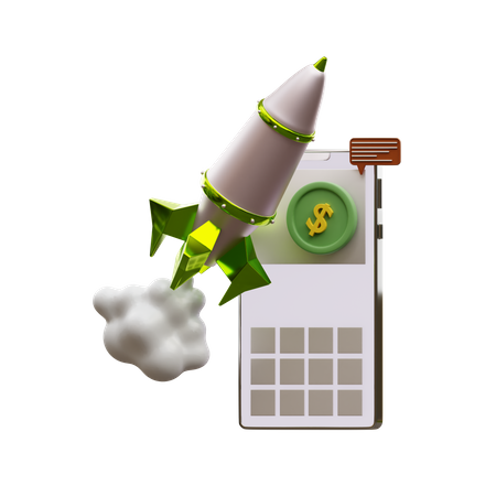 Financial Monitoring 3D Icon