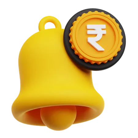 Financial Notification  3D Icon