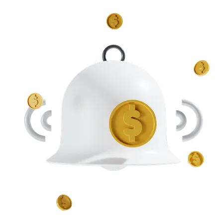 Financial Notification  3D Icon