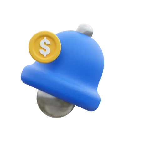 Financial Notification  3D Icon