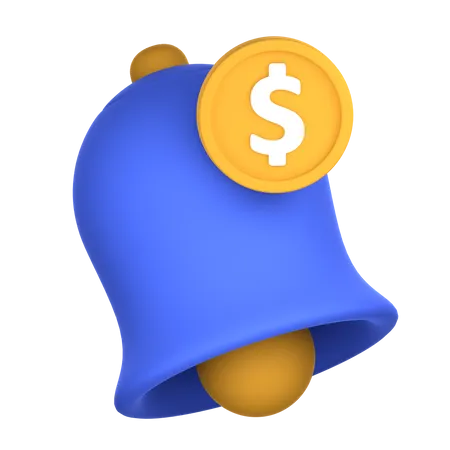 Financial Notification  3D Icon