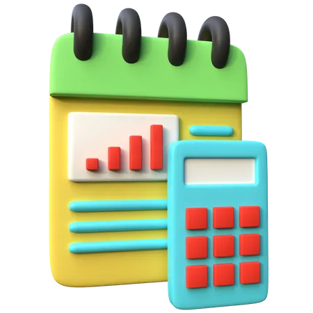 Financial Planning  3D Icon