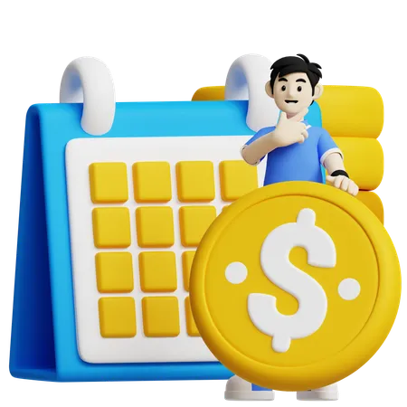 Financial Planning  3D Icon