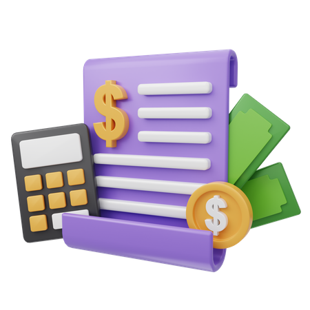 Financial Planning  3D Icon