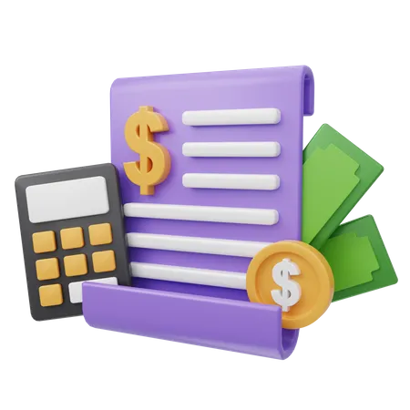 Financial Planning  3D Icon