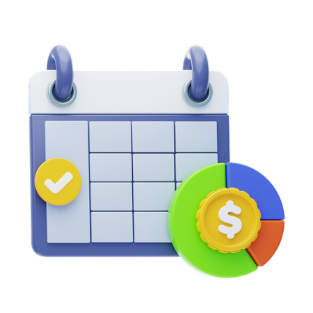 Financial Planning  3D Icon