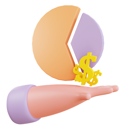 Financial Presentation  3D Icon