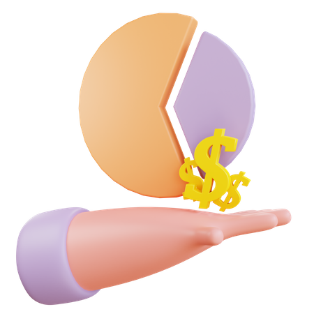 Financial Presentation 3D Icon