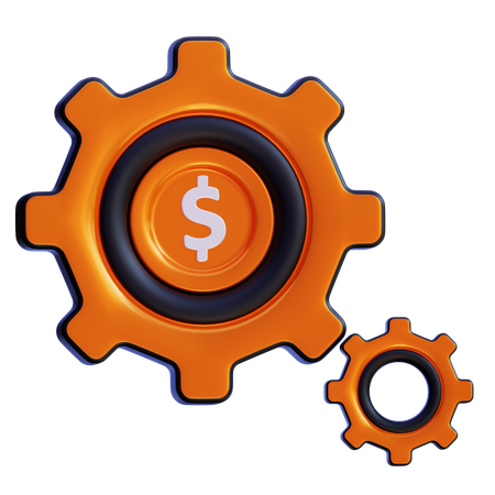 Financial Process  3D Icon
