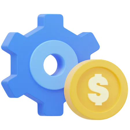 Financial Process 3 D Illustration 3D Icon