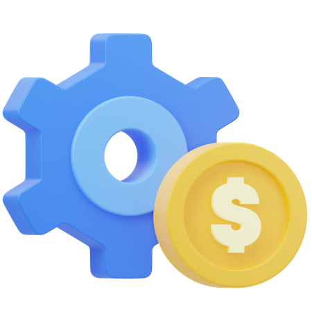 Financial Process  3D Icon