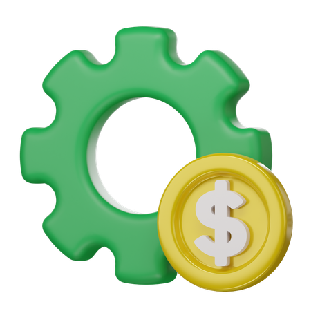 Financial Process  3D Icon