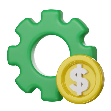 Financial Process  3D Icon