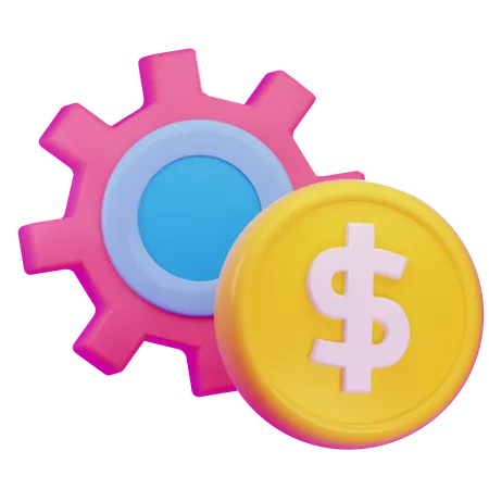 Financial Process  3D Icon