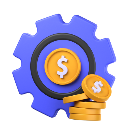 Financial Process  3D Icon