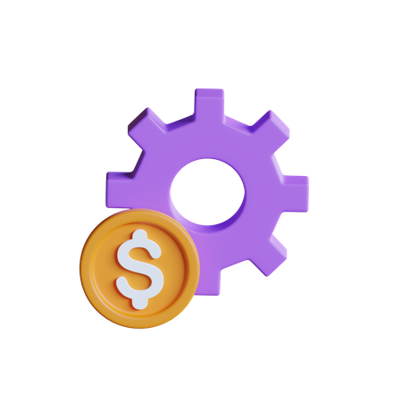 Financial Process  3D Icon