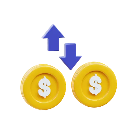 Financial Profit  3D Icon