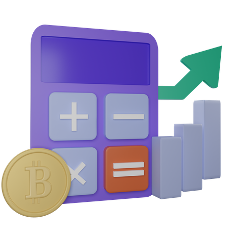 Financial Profit  3D Icon