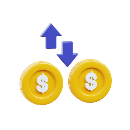 Financial Profit  3D Icon