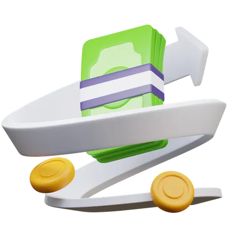 Financial Profit  3D Icon