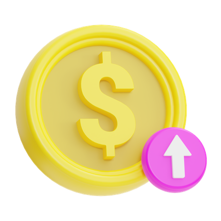 Financial Profit  3D Icon