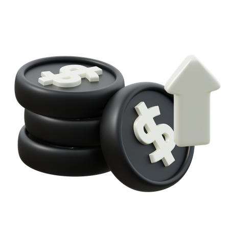 Financial Profit  3D Icon