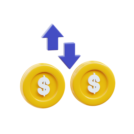 Financial Profit  3D Icon