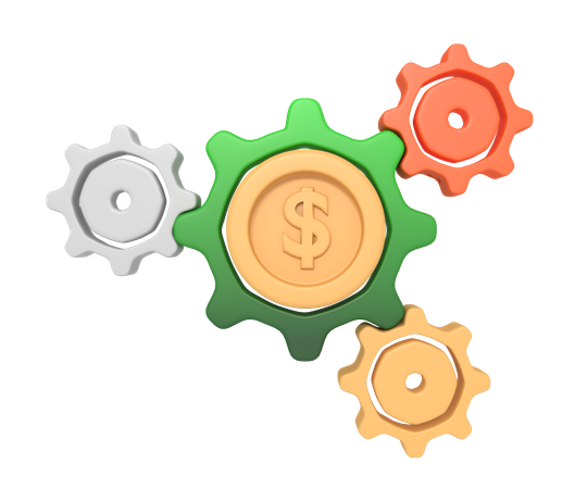 Financial Progress  3D Icon