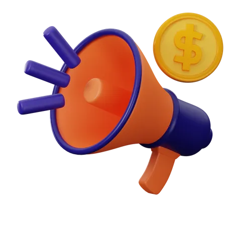 Financial Promotion  3D Icon