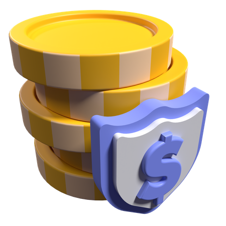 Financial Protection  3D Icon