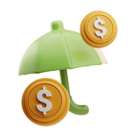 Financial Protection  3D Icon