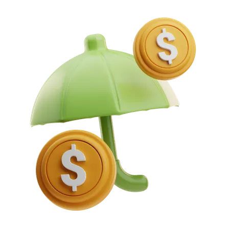 Financial Protection  3D Icon