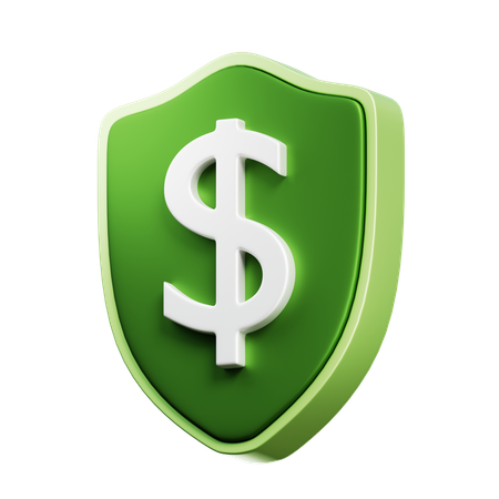 Financial Protection  3D Icon