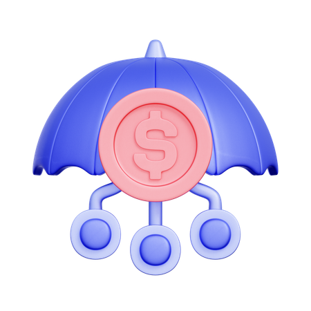 Financial Protection  3D Icon