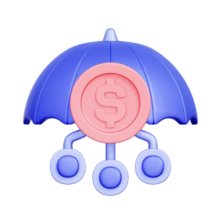Financial Protection  3D Icon