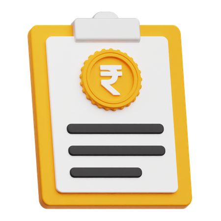 Financial Report  3D Icon