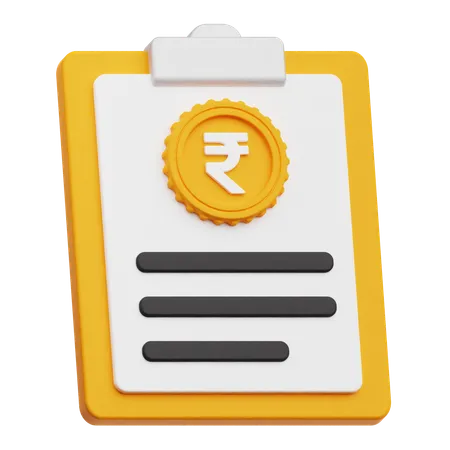 Financial Report  3D Icon