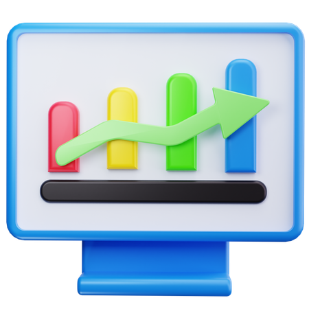 Financial Report  3D Icon