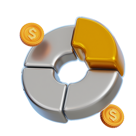 Financial Report  3D Icon