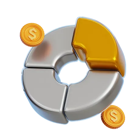 Financial Report  3D Icon